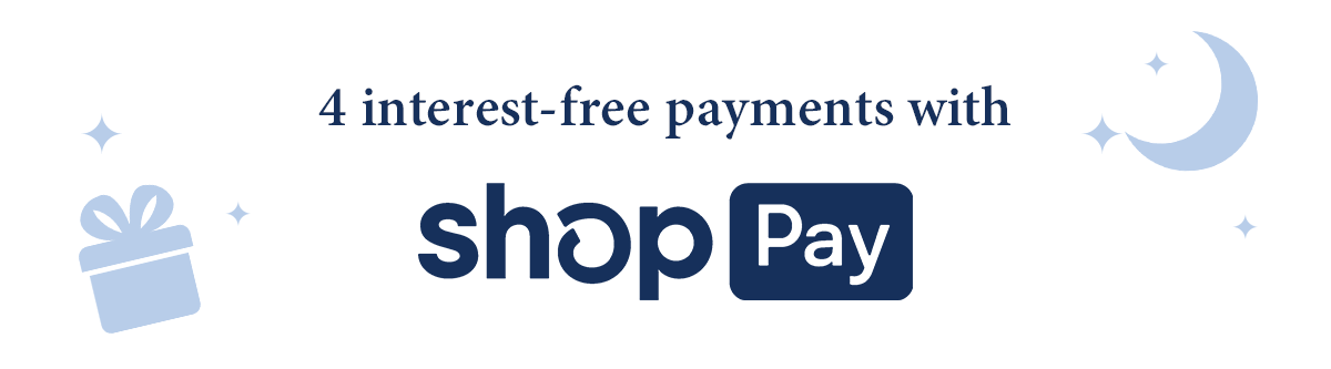 4 Interest Free Payments with Shop pay