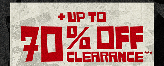 Plus Up to 70 Percent Off Clearance. Exclusions Apply. Shop Now