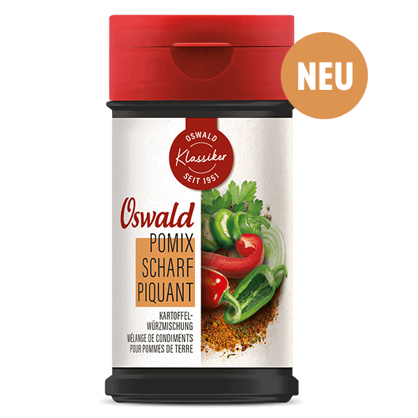 Kleine Dose Pomix scharf Kartoffel-Würzmischung, Gewürze, Oswald
