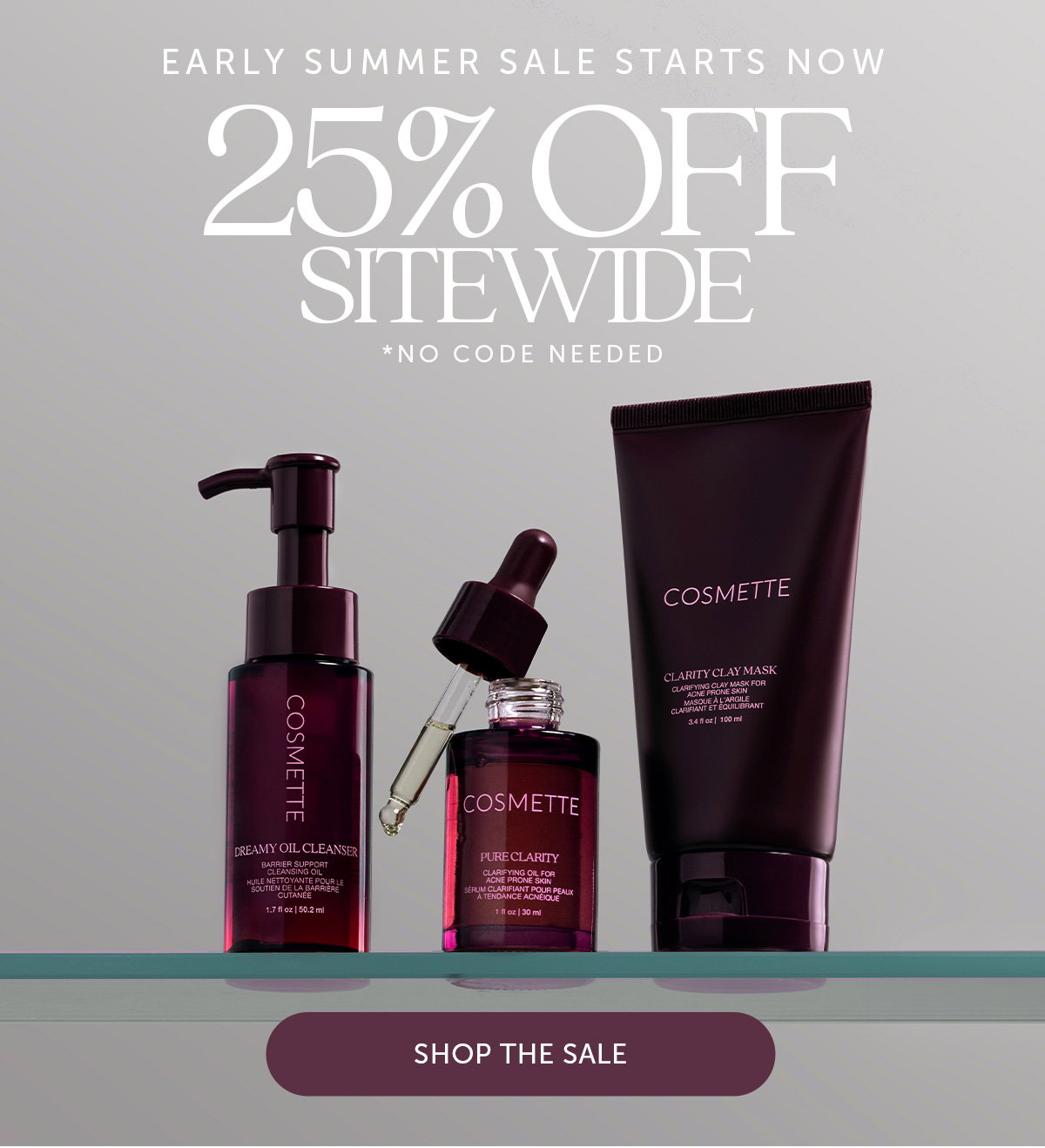 Shop 25% off Sitewide