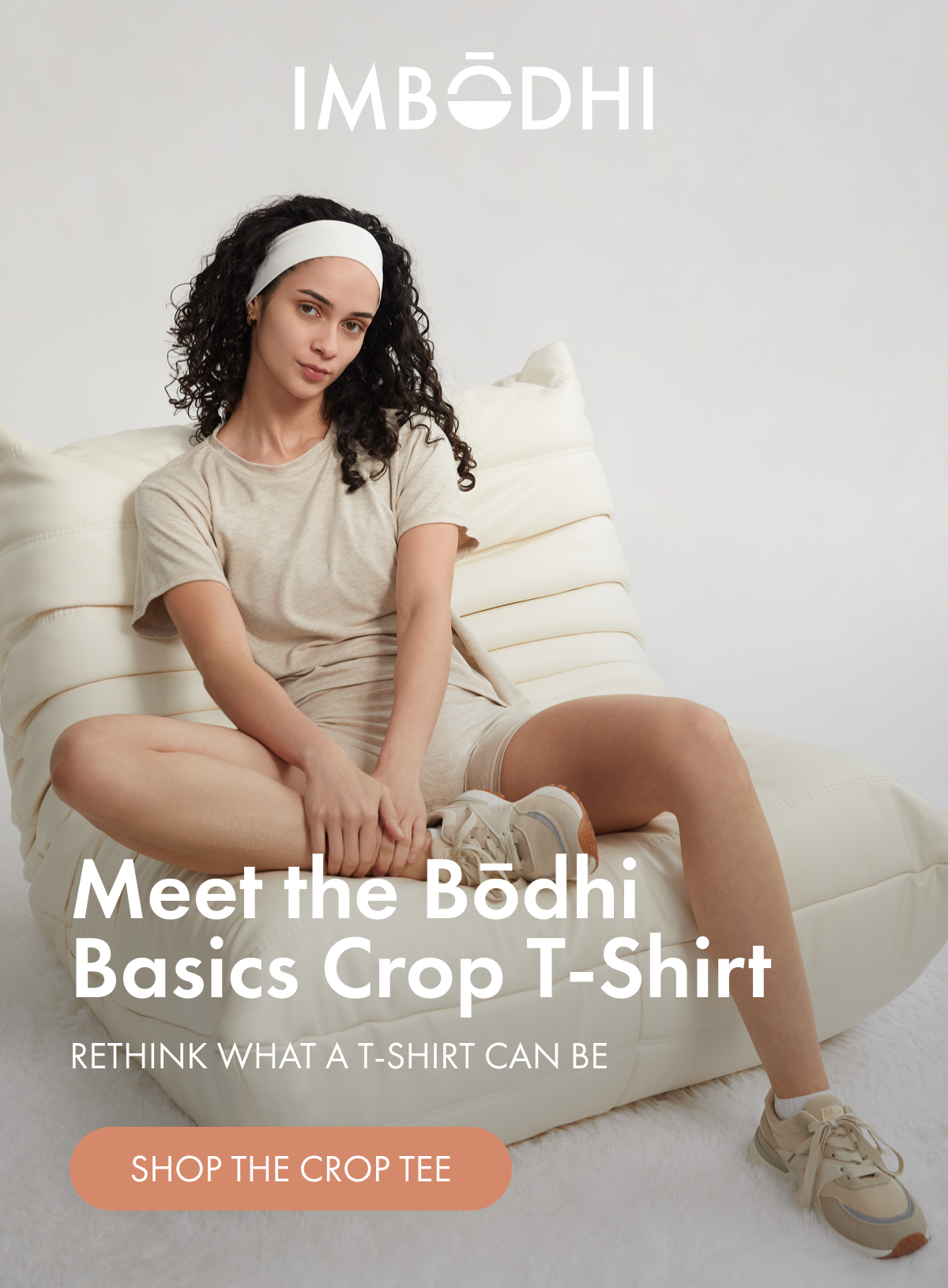 Meet the Bōdhi Basics Crop T-Shirt, Rethink what a T-shirt can be
