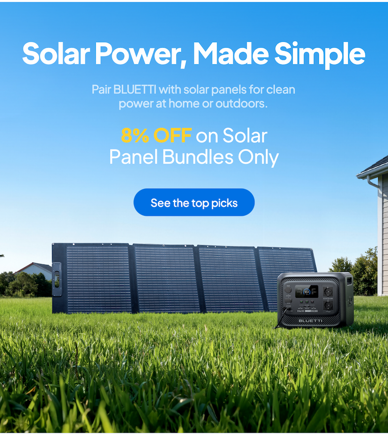 BLUETTI EU Solar Generator Kit