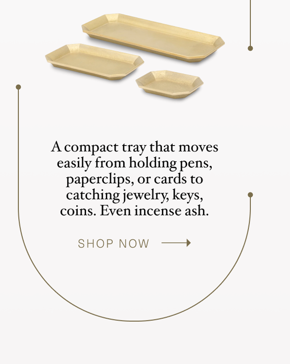 Futagami BRASS STATIONERY TRAY