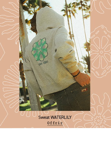 Sweat à capuche WATERLILY