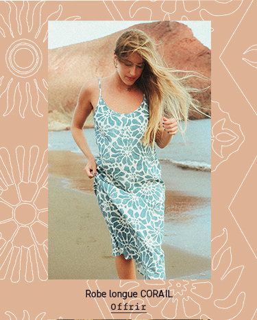 Robe longue CORAL