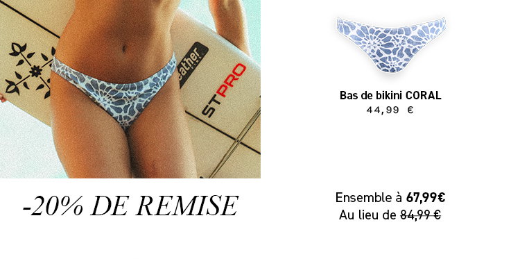Bas de bikini CORAL