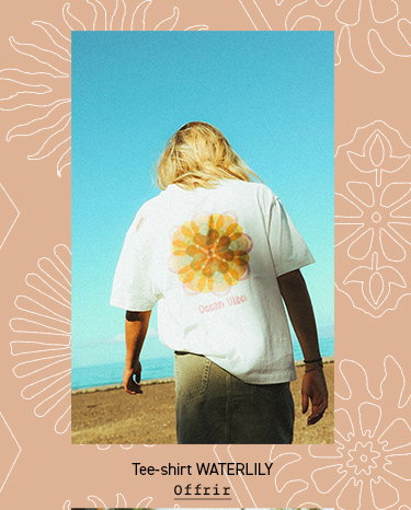 Tee-shirt manches courtes WATERLILY