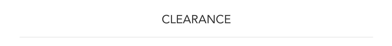 Clearance