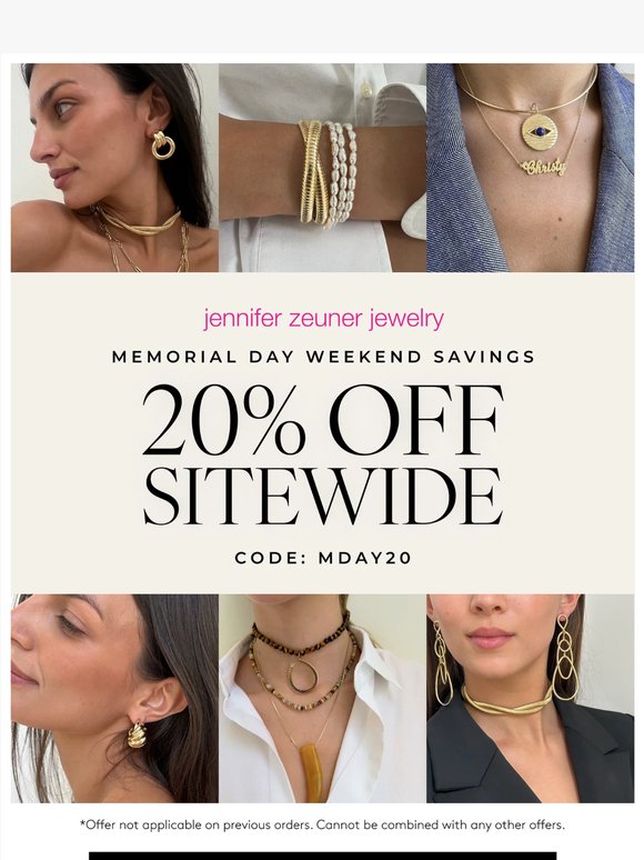 Summer Loading... 20% OFF Sitewide!