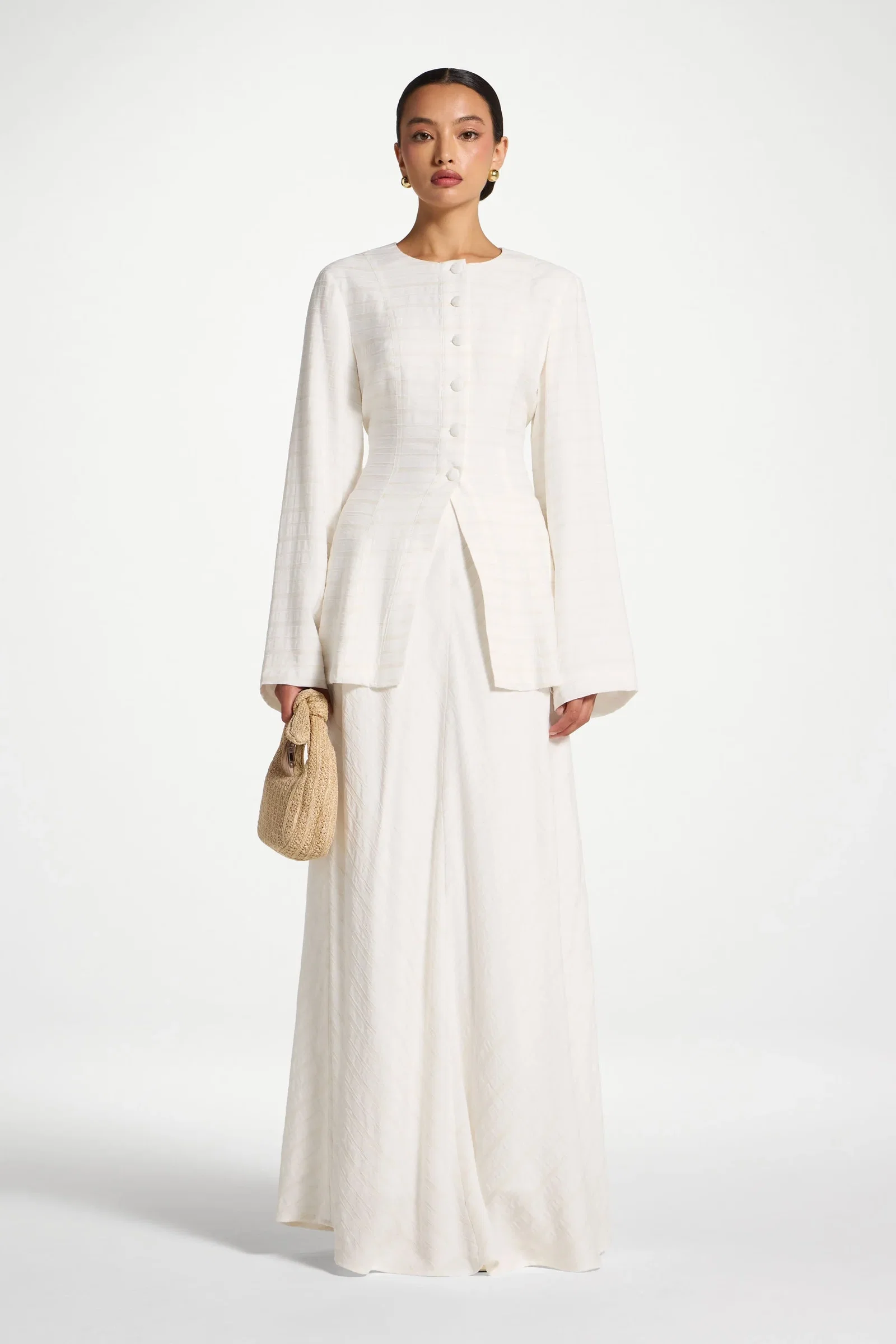 Image of Bias Skirt - Natural