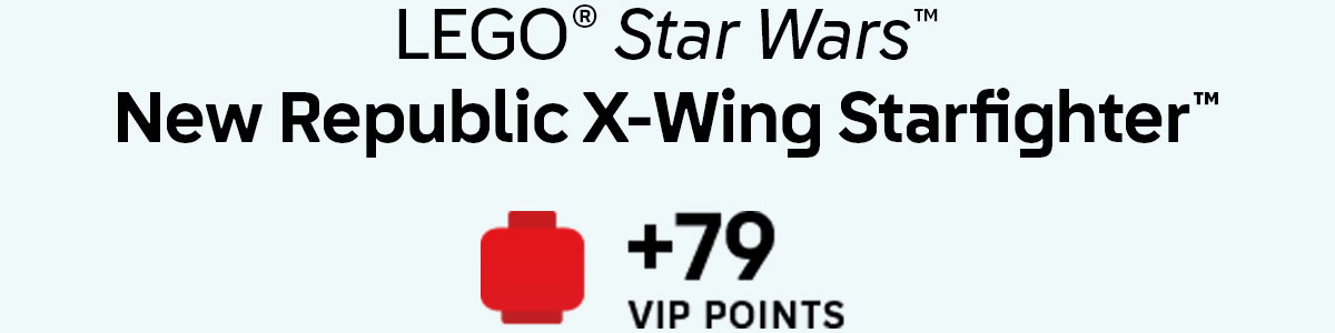 LEGO® Star Wars™ New Republic X-Wing Starfighter™