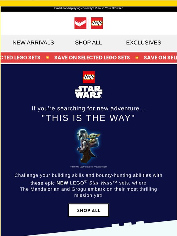 🚀 Unleash Your LEGO® Star Wars™ Creativity!