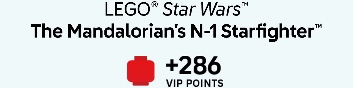 LEGO® Star Wars™ The Mandalorian’s N-1 Starfighter™