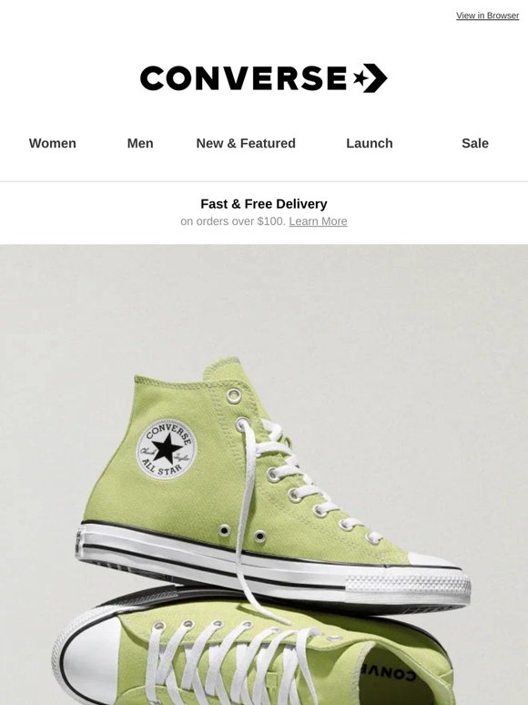 Mood-Boosting Chuck Taylors