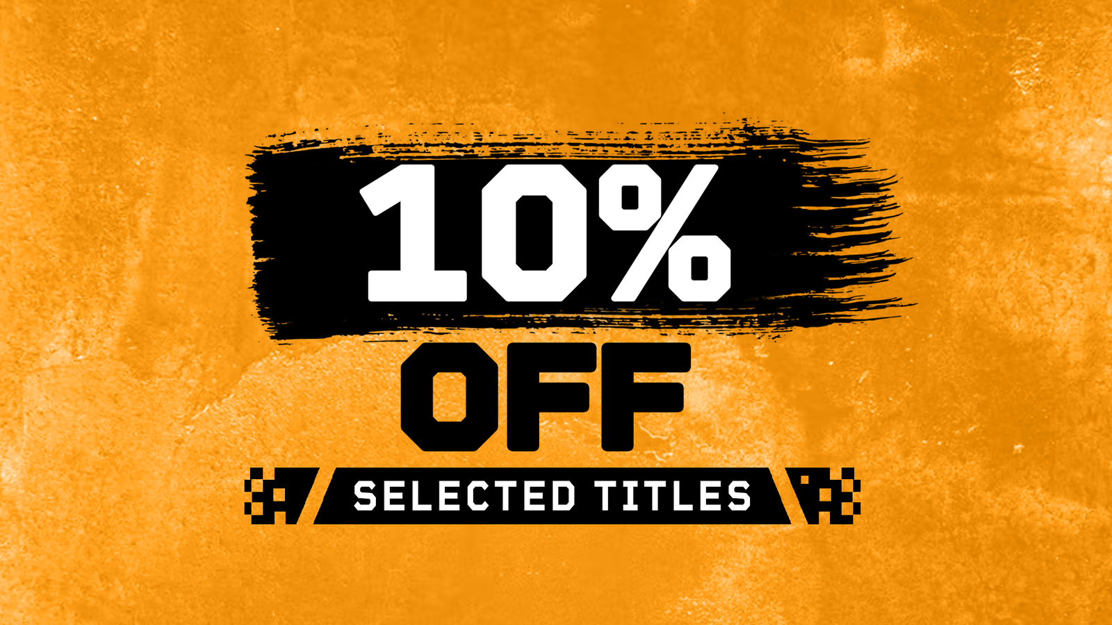 10% Off Selected Titles