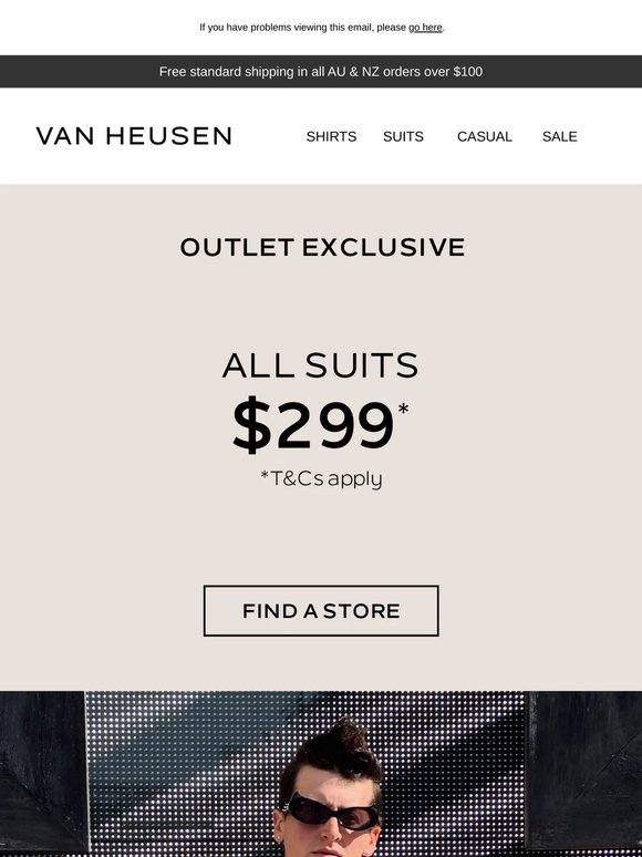 Spotted: Van Heusen at Fashion Week