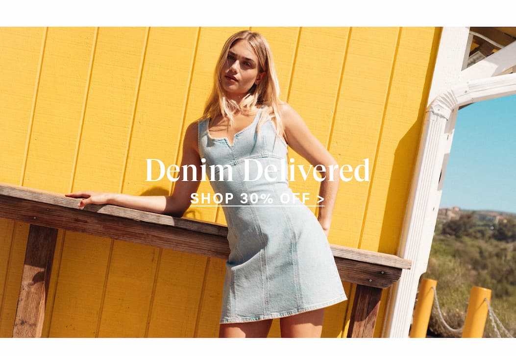 Denim Delivered | Shop 30% Off