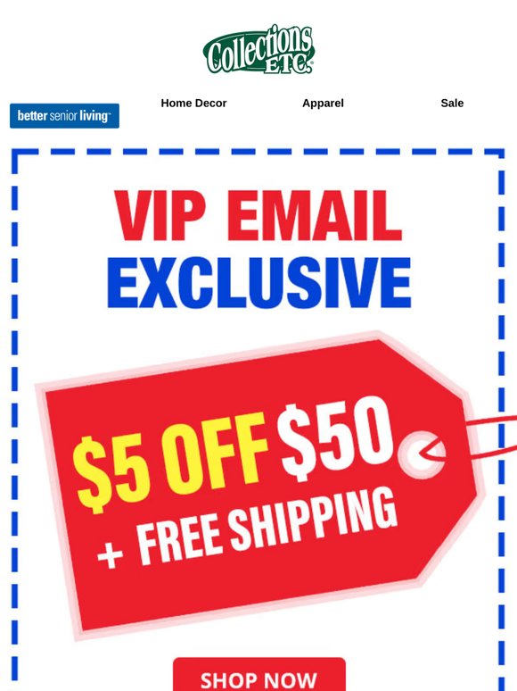 An Exclusive VIP Offer Just for You