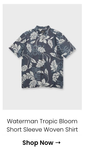 Waterman Tropic Bloom Short Sleeve Woven Shirt