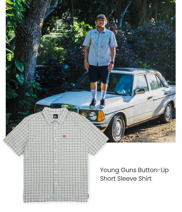 Young Guns Button-Up Short Sleeve Shirt