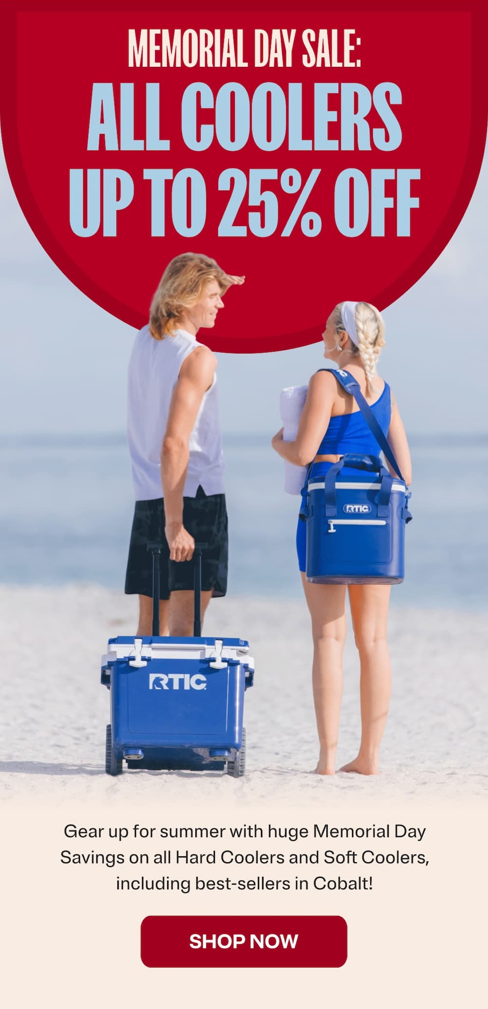 All coolers up to 25% off