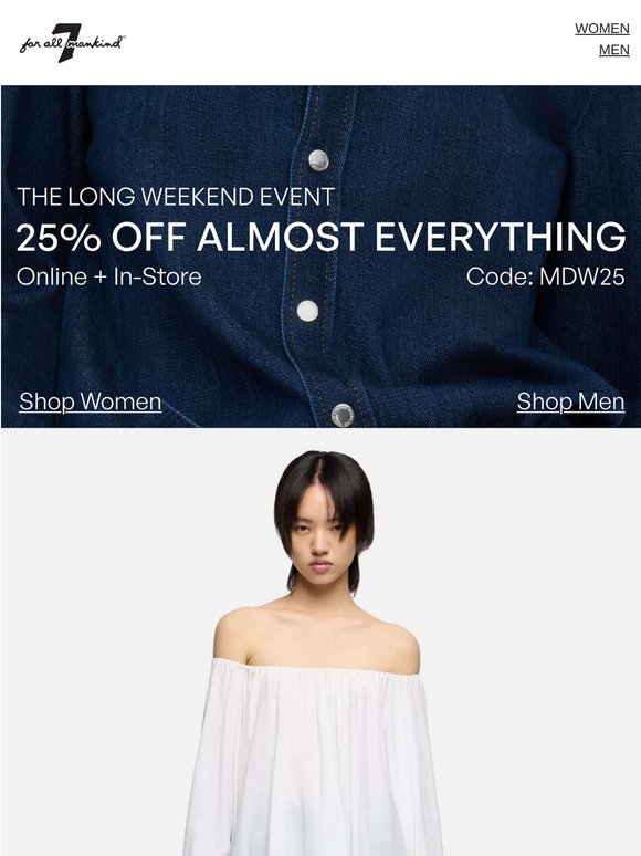 25% Off Our Best Fits