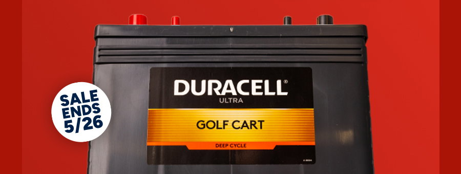 Image of golf cart battery