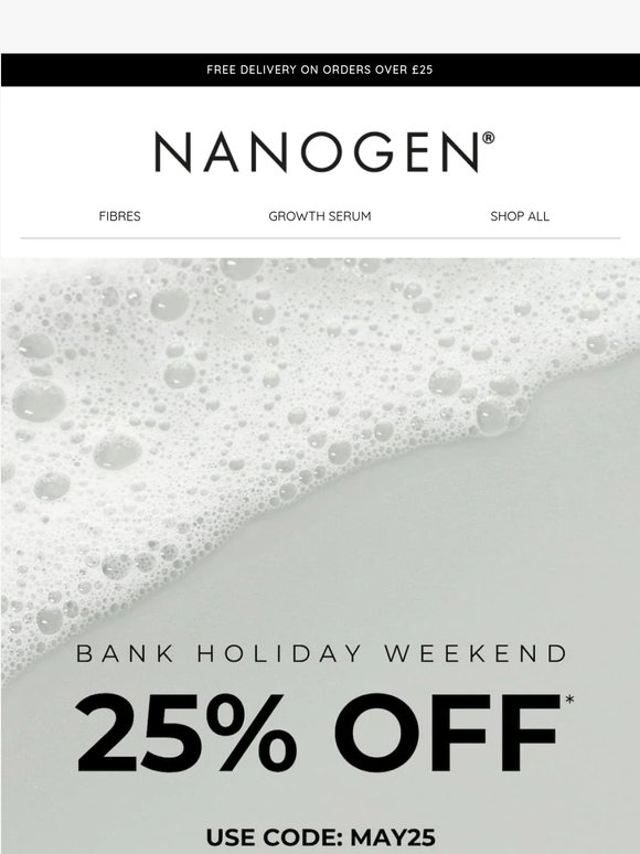 25% Off Your Hair Thickening Favourites 🌿