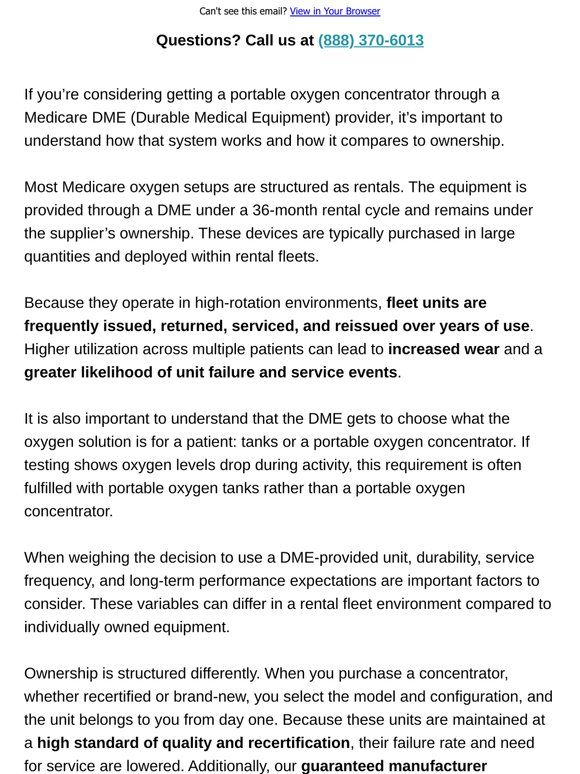 The A to Zs of DMEs: we're here to answer all your questions...
