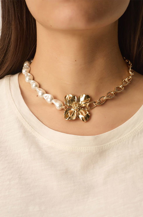 Nuances naturelles collier