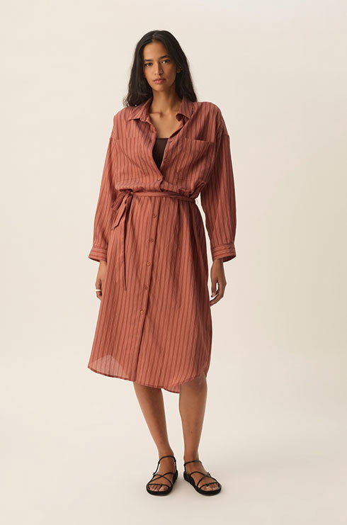 Nuances naturelles robe