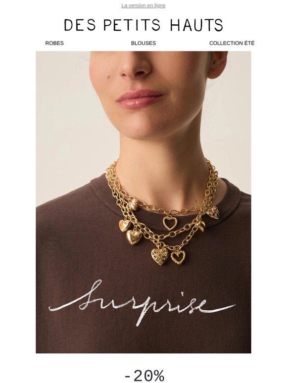 -20% sur une sélection cadeau Fête des mères