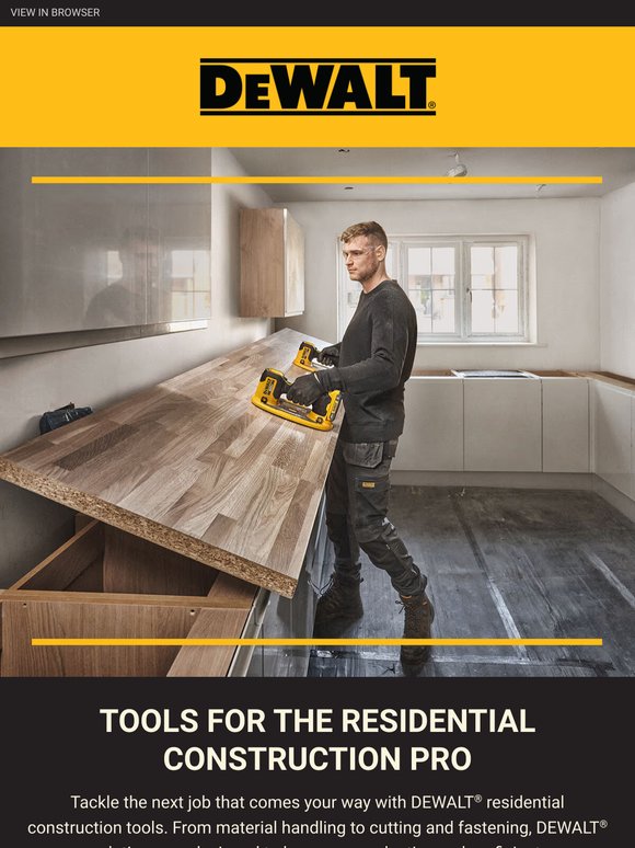 Pro-Grade Solutions For Residential Construction