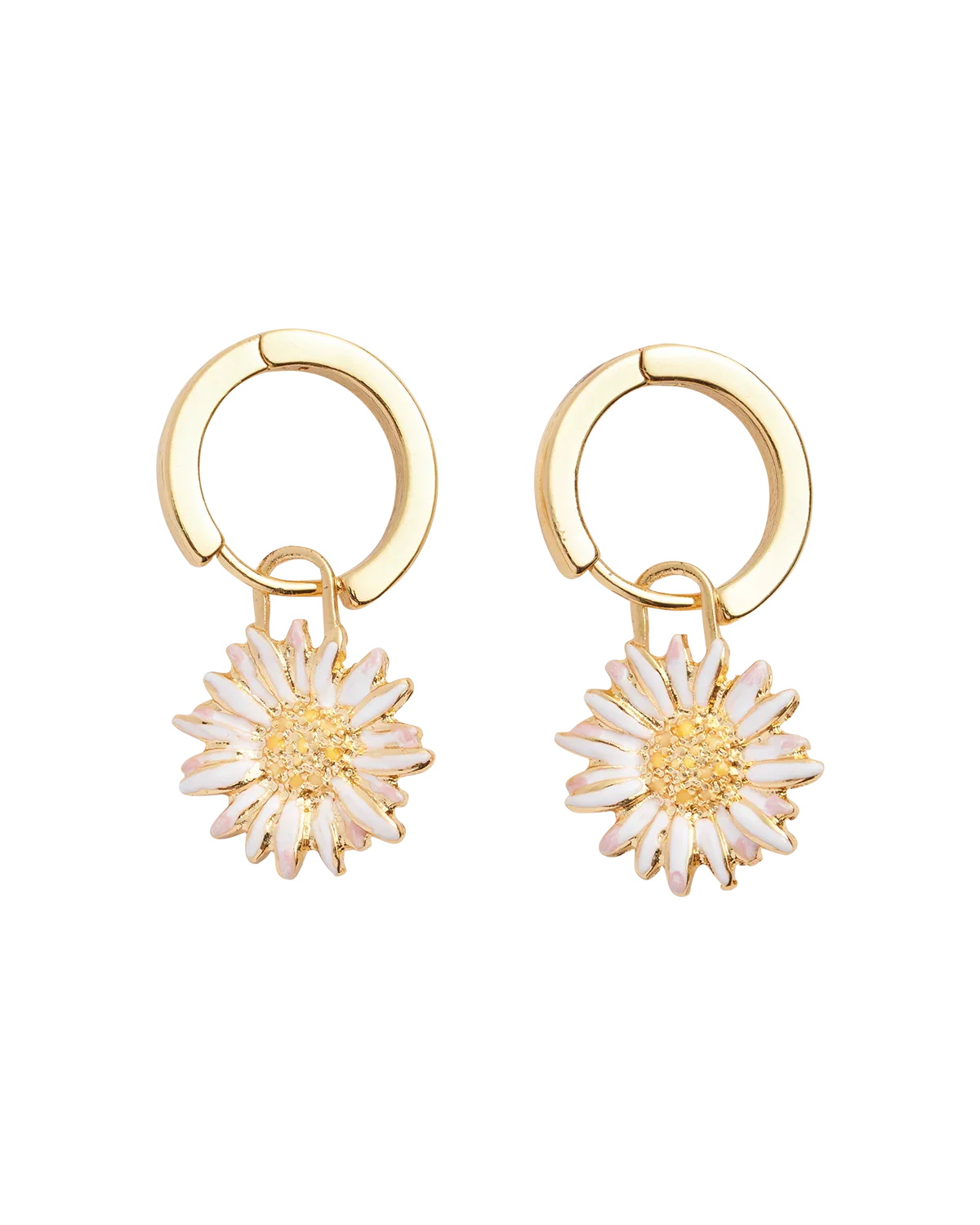 Image of 20% off Daisy Huggie Earrings