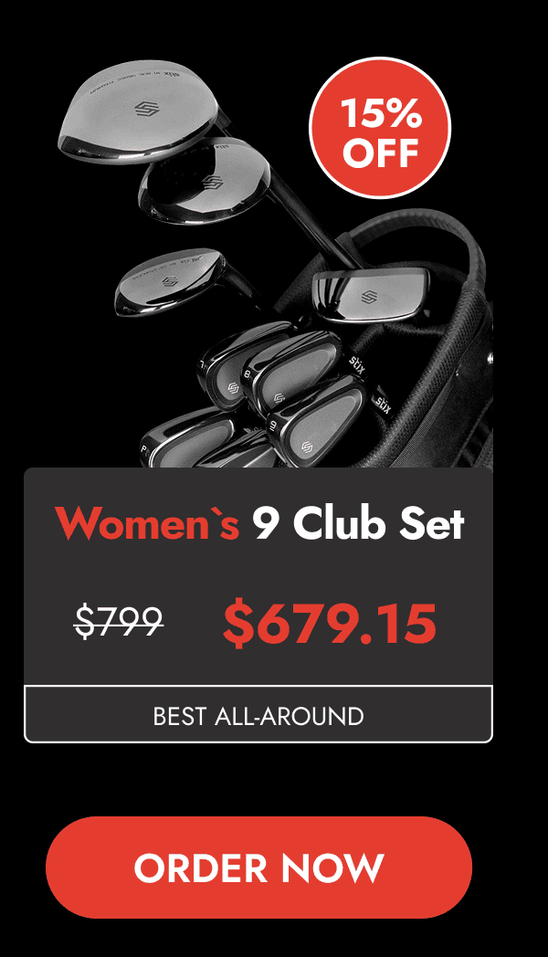 Women's 9 Club Set