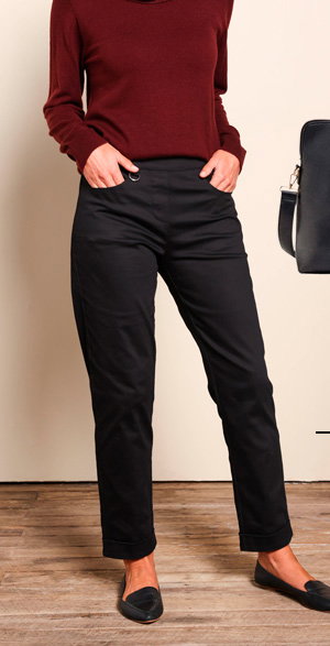 the teachers cotton pant with pockets honorblack