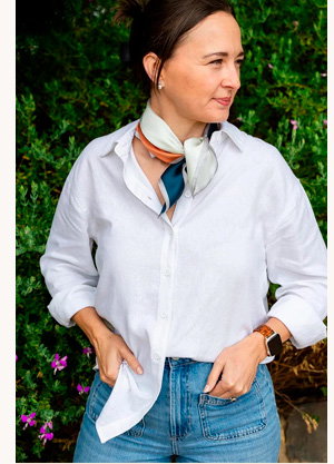 silk neck scarf sqaure