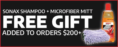 Free SONAX Wash Kit With Orders Over $200