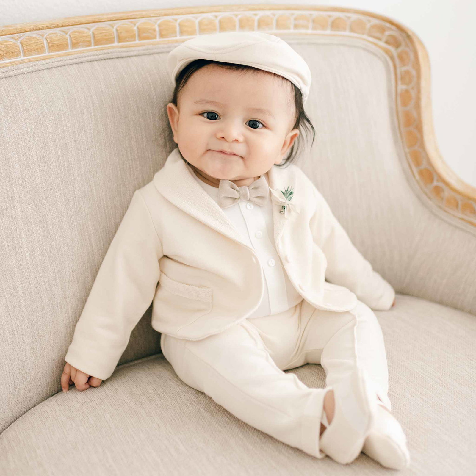 Image of Milo Tan 3-Piece Suit