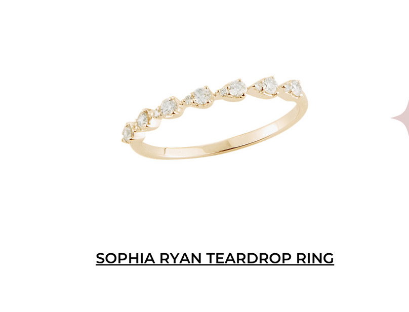 SOPHIA RYAN TEARDROP RING