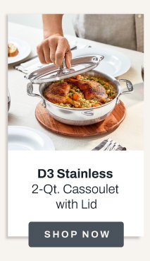 D3 stainless 2 qt cassoulet