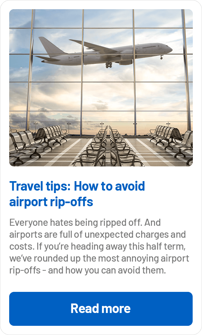 Travel tips: How to avoid airport rip-offs