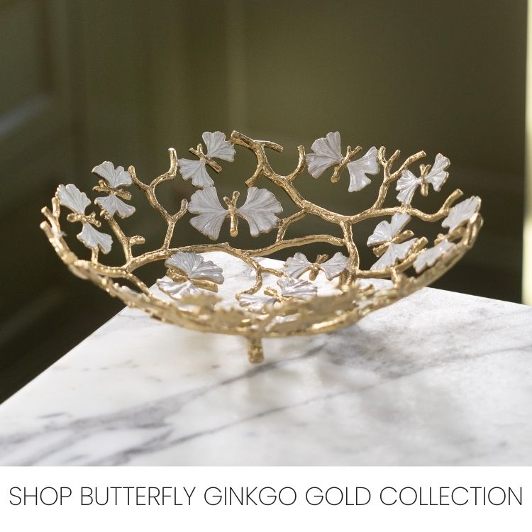 Michael Aram Butterfly Ginkgo Gold