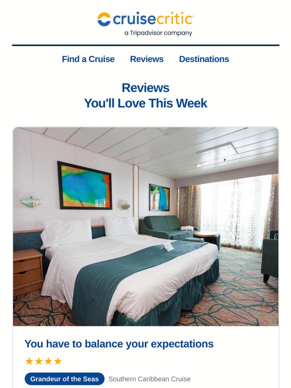 New Member Cruise Reviews Are Here ⚓️