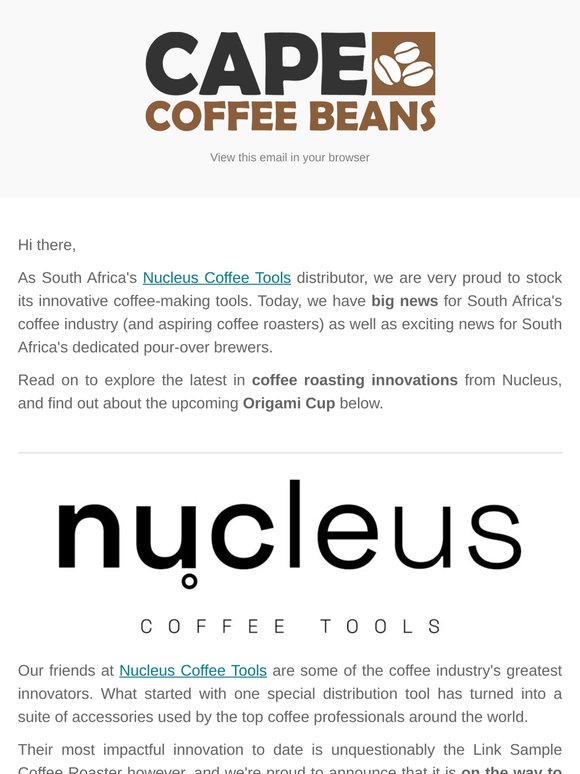 Coffee Roasting Upgraded - The Nucleus Link Is On The Way