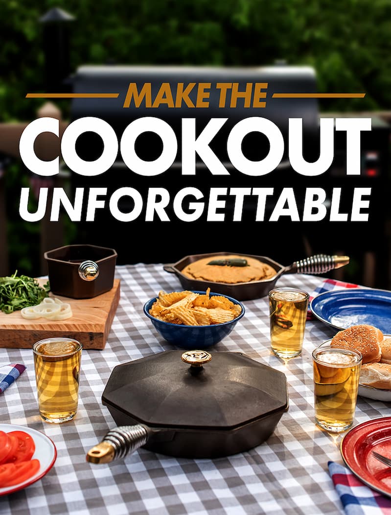 FINEX outdoor BBQ scene