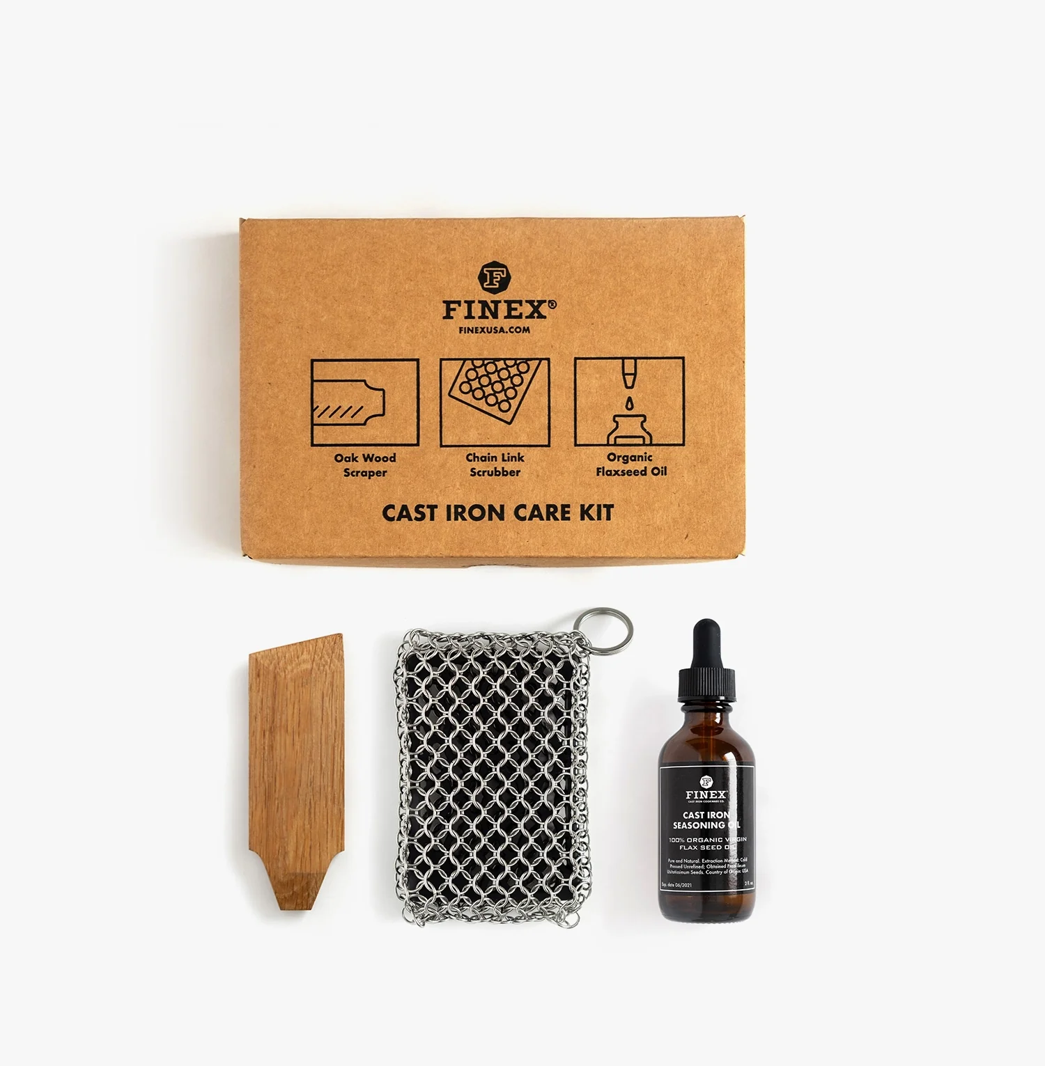 Image of FINEX Cast Iron Care Kit