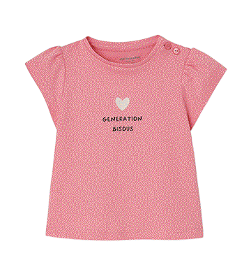 Camiseta fantasía rosa