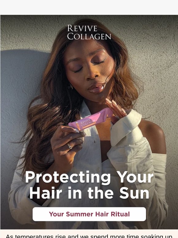 Don't dry your hair out this Summer!
