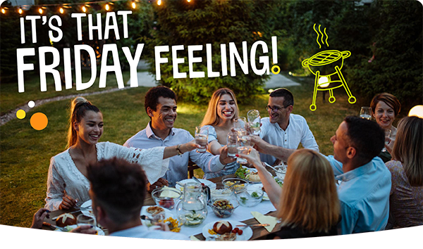 It's that Friday feeling!